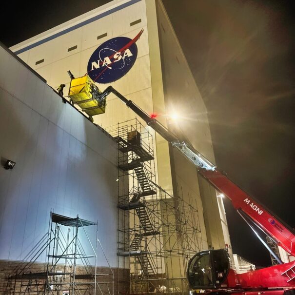 NASA_Michoud_Crane Night